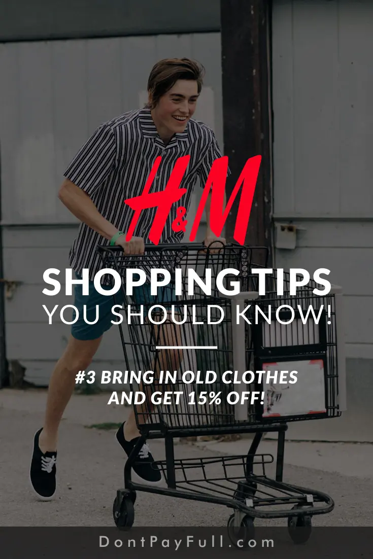 10 Brilliant H&M Shopping Tips That Will Save You Money