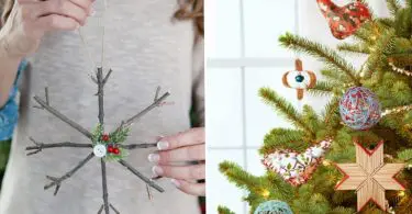 20 Absolutely Gorgeous Homemade Christmas Ornaments That Cost Almost Nothing