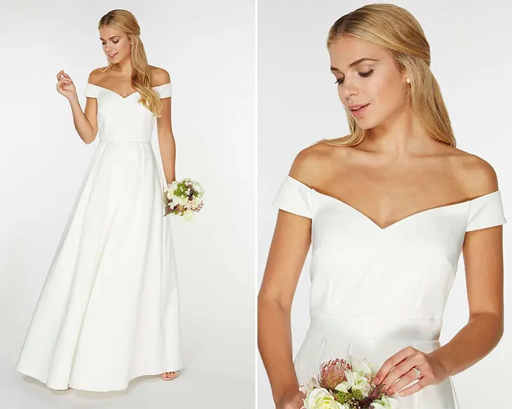 White Bridal 'Valentina' Maxi Dress