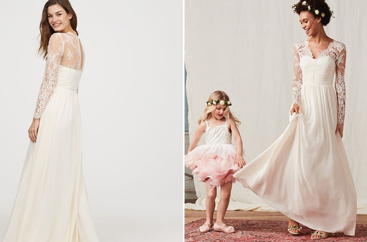 Kate Middleton-Inspired Wedding Dress