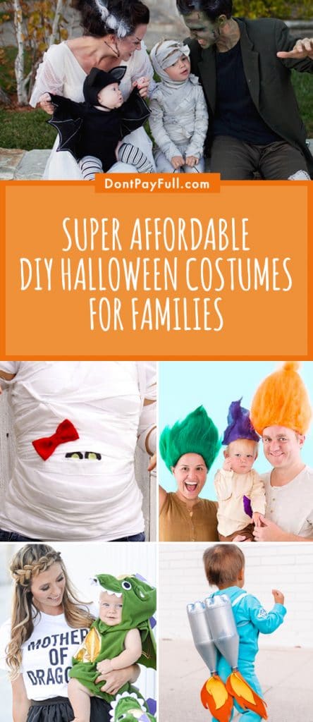 25 DIY Family Halloween Costumes That Are Cheap to Make
