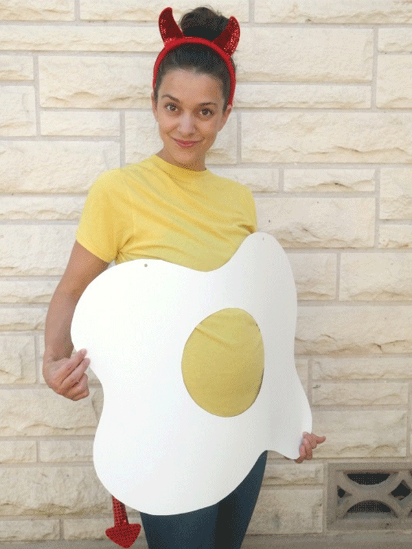 Devilled Egg Halloween Costume