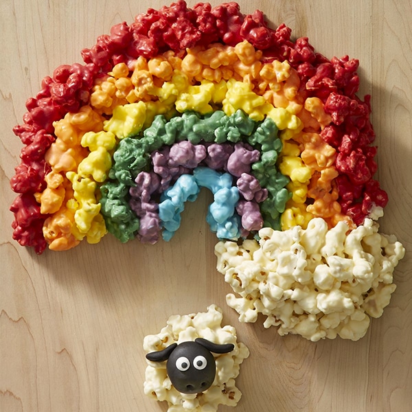 Rainbow Popcorn