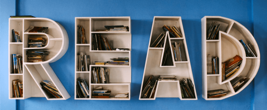 modern bookshelf