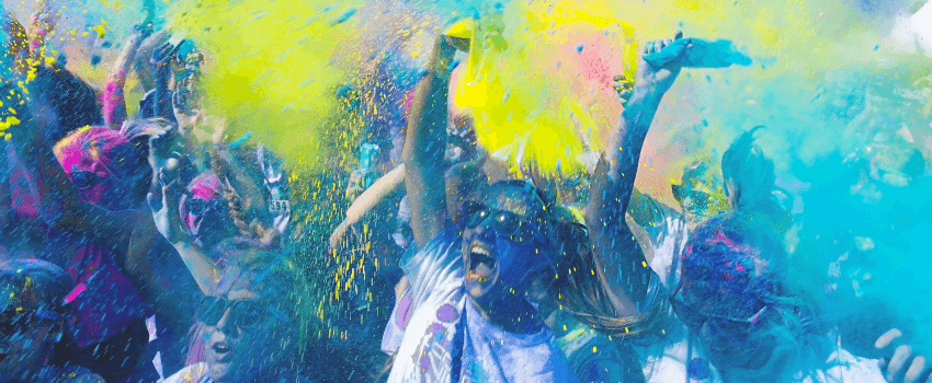 students having fun
