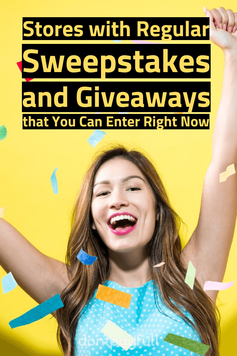 sweepstakes pinterest image