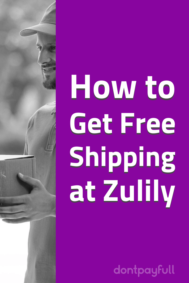 Free Shipping Zulily Pinterest Image