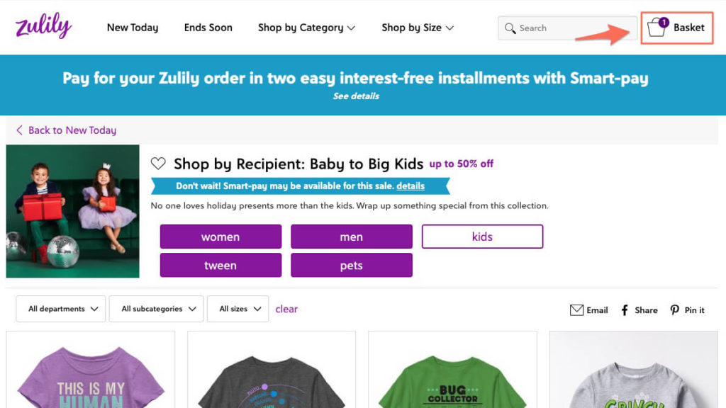 Pin on zulily store