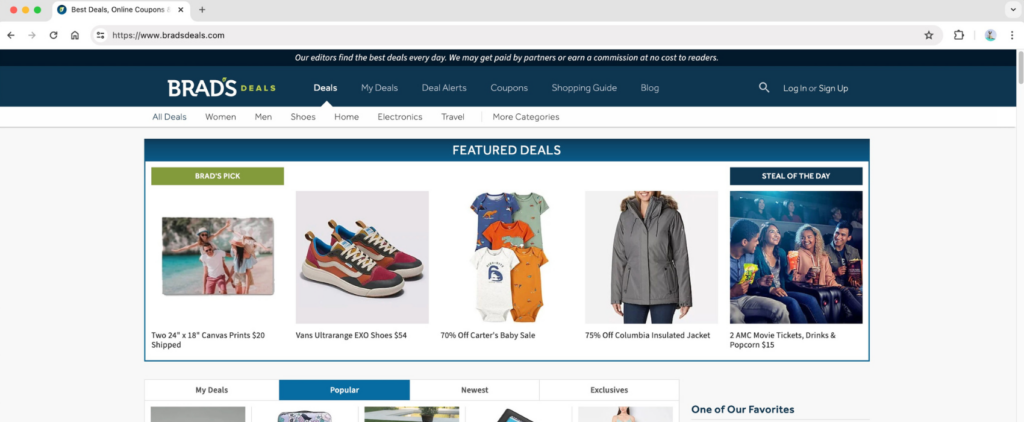 BradsDeals.com