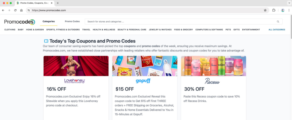Promocodes.com