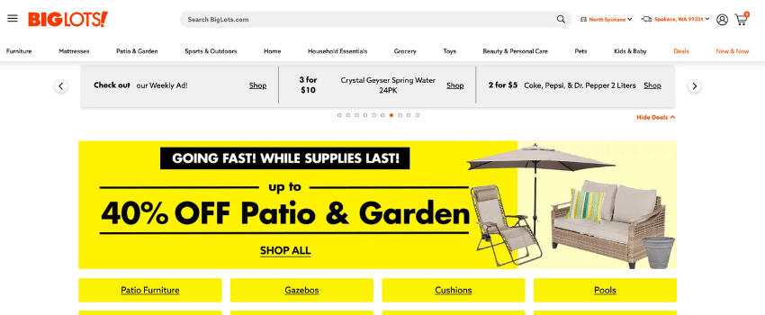 Cheap Furniture Store Big Lots