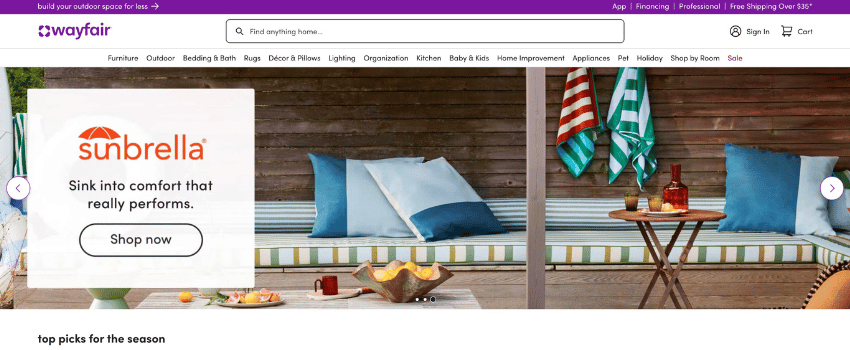 Cheap Furniture Store Wayfair