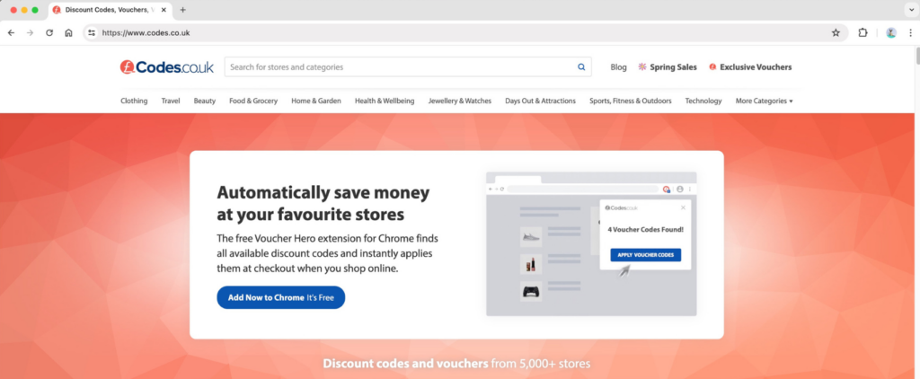 Codes.co.uk