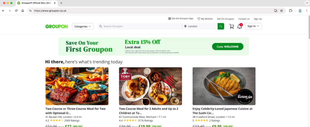 Groupon.co.uk