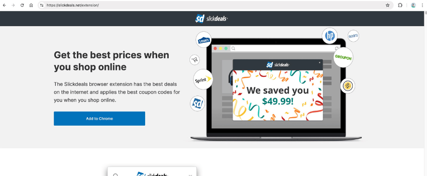 Slickdeals Coupon Extension