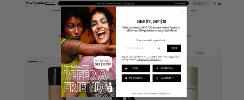 Referral Coupon Code Example