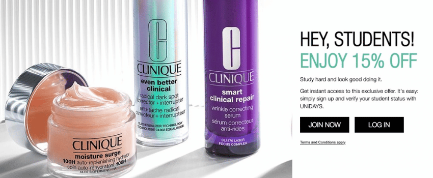 Student Discount Code Example